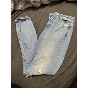 American Eagle Jeans Women's Size 2 Long Tall Light Wash Skinny Stretch